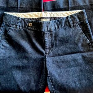 Gap Straight Fit Flared Leg Blue Jeans